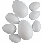 Polisztirol tojás 7 cm-es 20 db/csomag