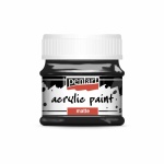 Matt akrilfesték 50 ml fekete