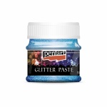 Glitterpaszta finom 50 ml világoskék
