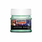 Glitterpaszta finom 50 ml világoszöld