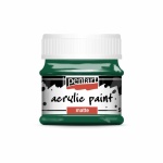 Matt akrilfesték 50 ml fenyőzöld