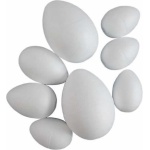 Polisztirol tojás 4 cm-es 50 db/csomag