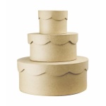 Cakkos tetejű kis dobozok 3 db-os szett 8x6/13,5x7/20x8