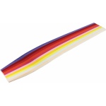 QUILLING papírszett - 30 cm x 3 mm - 300 db - Nyári színek