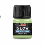 GLOW sötétben világító akrilfesték 30 ml zöld