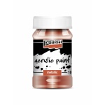 Metál akrilfesték 100 ml bronz