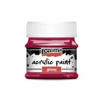 Fényes akrilfesték 50 ml vörösbor