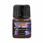 Üveg és porcelánfesték 30 ml barna