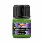 Üveg és porcelánfesték 30 ml almazöld