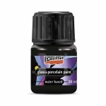 Üveg és porcelánfesték 30 ml fekete