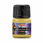 Üveg és porcelánfesték 30 ml arany