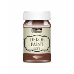 Dekor krétafesték 100 ml barna
