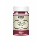 Dekor krétafesték 100 ml kardinálpiros