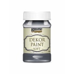 Dekor krétafesték 100 ml grafit