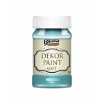 Dekor krétafesték 100 ml türkizkék