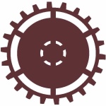 Fafigurák - fogaskerekek, 6 db/csomag 7