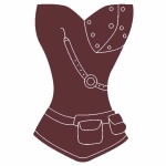 Steampunk fafigurák, 6 db/csomag 18