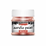 Metál akrilfesték 50 ml bronz