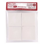 4 kicsi feszített vászon cm. 5x5x1,8