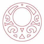 Fafigura, 6 db/csomag - karika 91