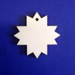 Fafigura, 5 db/csomag - csillag 103