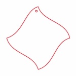 Fafigura, 6 db/csomag - füli alap 227
