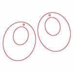 Fafigura, 6 db/csomag - füli alap 230