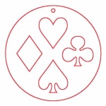 Fafigura, 6 db/csomag - füli alap 241