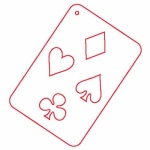 Fafigura, 6 db/csomag - füli alap 242