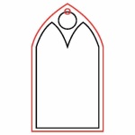 Fafigura, 5 db/csomag - ajándékkírsérő 434