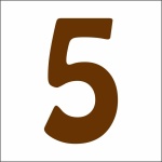 Fabetű 15mm, 10 db/csomag 5