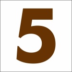 Fabetű 45mm, 10 db/csomag 5