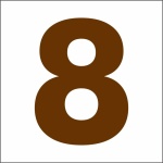Fabetű 45mm, 10 db/csomag 8