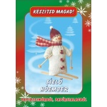Kézműves csomag - Sielő hóember