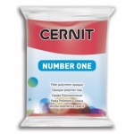 Cernit süthető gyurma N°1, 56 g - sötétpiros