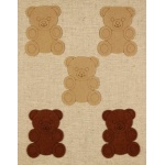 Filcfigura - Maci (5 db/cs, kb.: 6,5 cm)