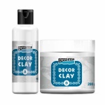 Decor clay szett, 200 g + 80 ml