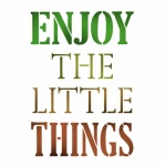 Stencil G méret 21x29,7 cm - Enjoy the listtle things