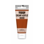 Krémes akrilfesték selyemfényű 60 ml vörösbarna agyag