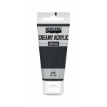 Krémes akrilfesték selyemfényű 60 ml fekete