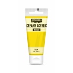 Krémes akrilfesték selyemfényű 60 ml sárga
