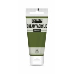Krémes akrilfesték selyemfényű 60 ml olíva