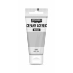 Krémes akrilfesték metál 60 ml ezüst