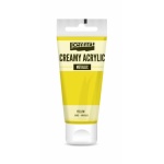 Krémes akrilfesték metál 60 ml sárga
