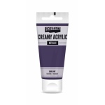 Krémes akrilfesték metál 60 ml padlizsán