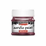 Metál akrilfesték 50 ml aranylila