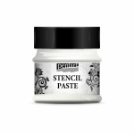 Stencilező paszta metál 50 ml ezüst