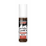 Matt akrilfesték 20 ml vörösbarna