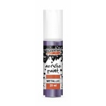 Metál akrilfesték 20 ml lila