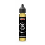 3D dekortoll átlátszó 30 ml citrinsárga